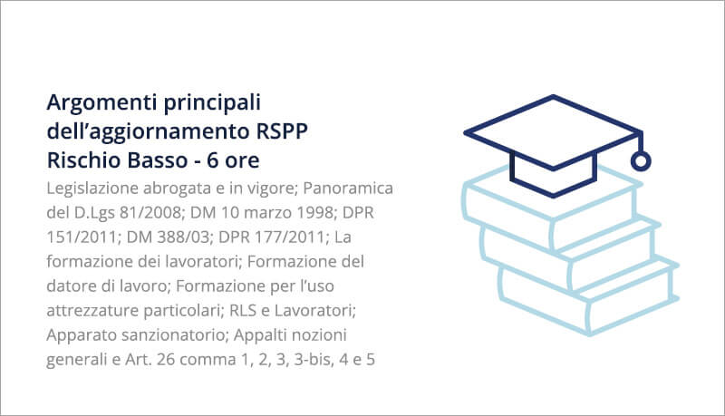 Aggiornamento RSPP Datore di Lavoro Rischio Medio