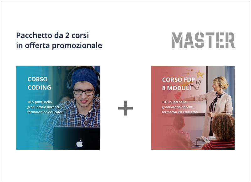 Pacchetto 2 Certificazioni informatiche: Coding e FDP 8 Moduli