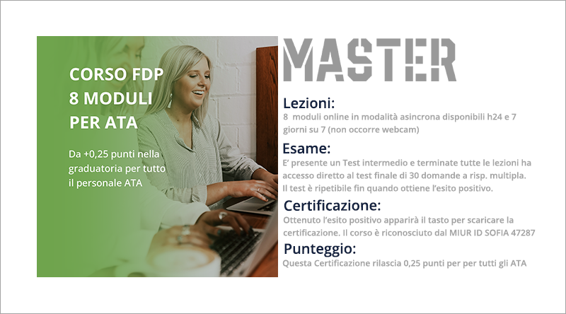 Pacchetto Certificazioni Personale ATA