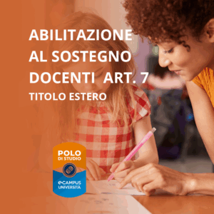 Abilitazione al Sostegno Docenti Art. 7