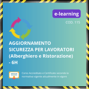 Aggiornamento Lavoratori Alberghiero e Ristorazione - 6 ore