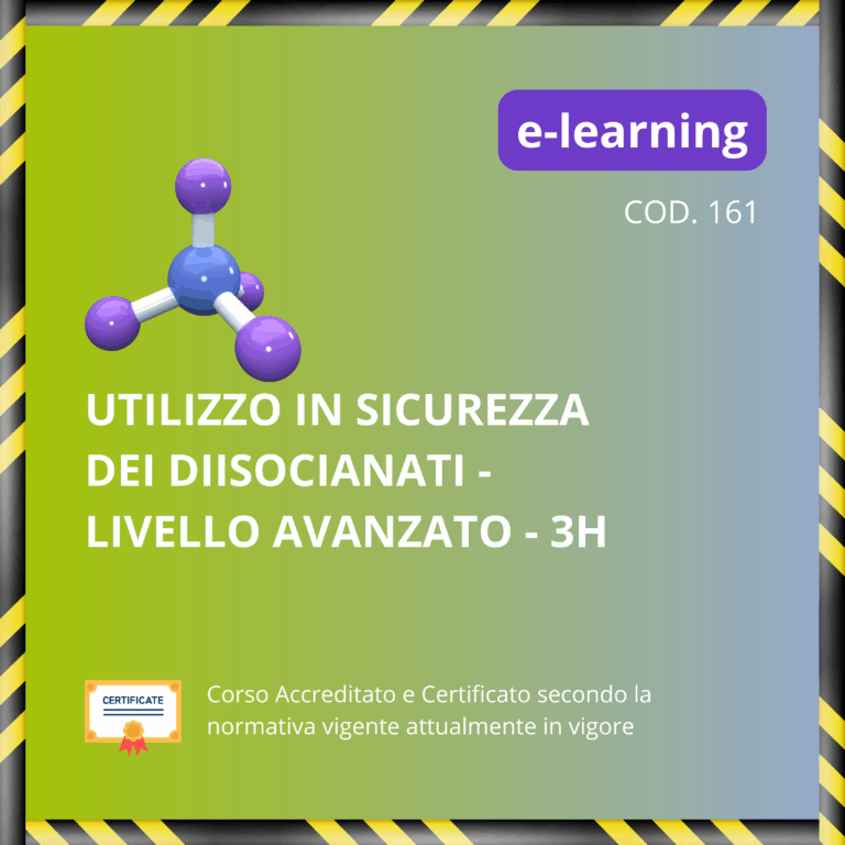 Uso in sicurezza dei Diisocianati Livello Avanzato -3H